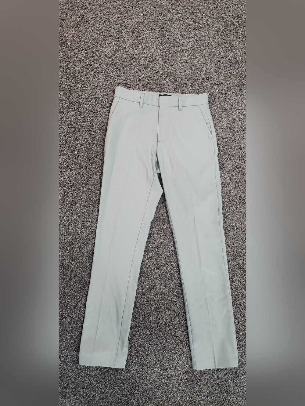 New Look Men's Light Green Dress Pants